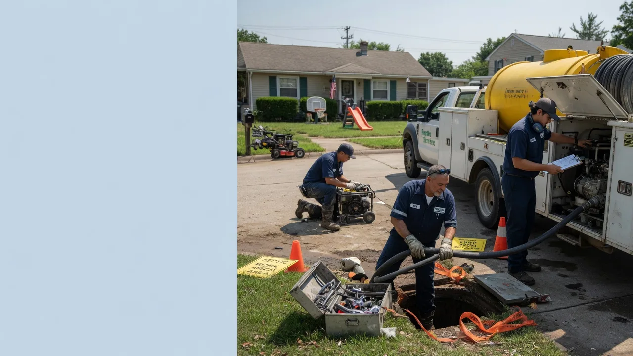 Septic Tank Pumping in Calera, AL near me